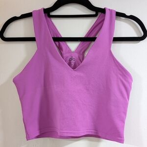 ALO Yoga Vibrant Pink Sports Bra